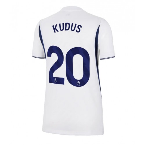 Tottenham Hotspur Mohammed Kudus #20 Kotipaita Naiset 2026-27 Lyhythihainen